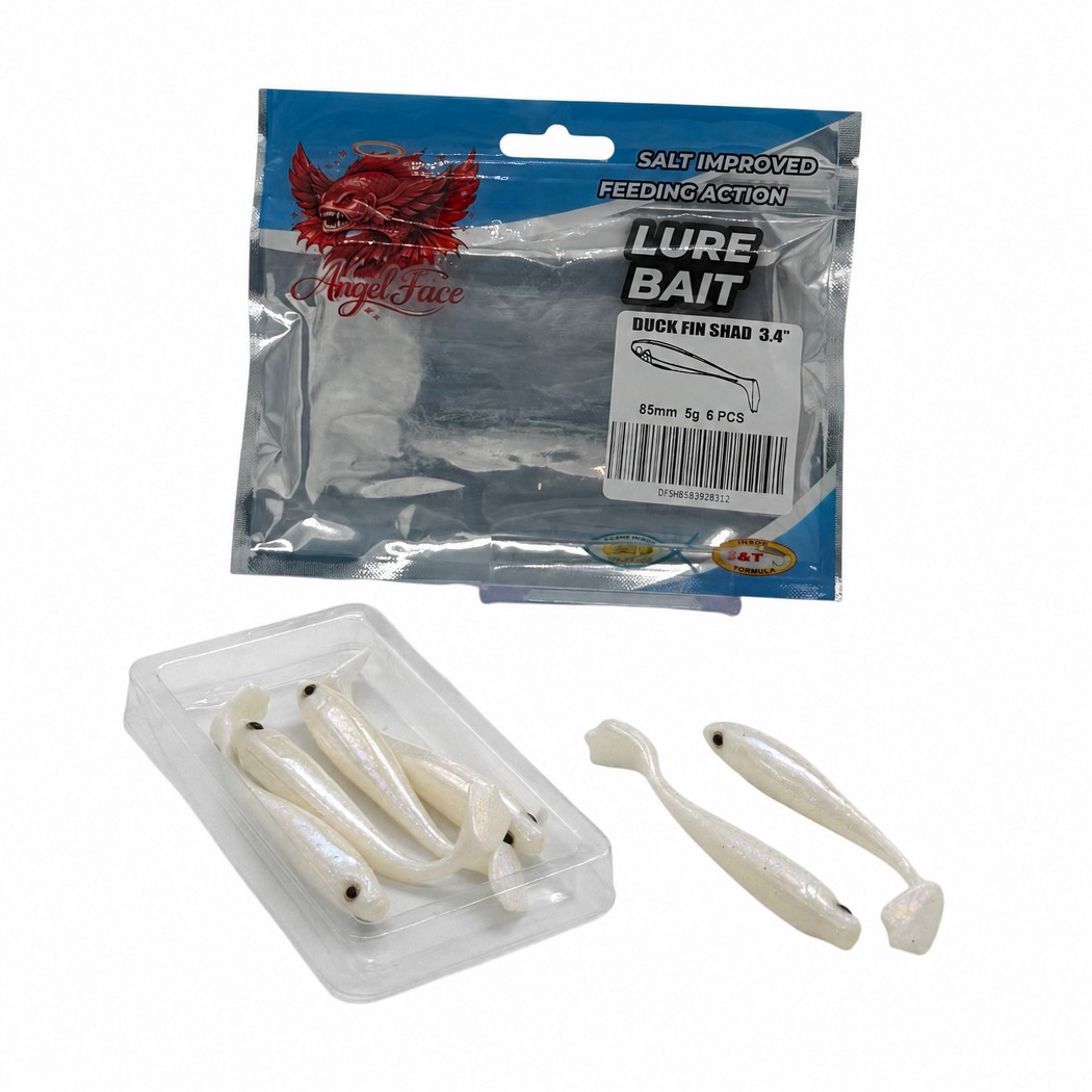 angel様 Angel Face Duck Fin Shad - Metin Çetin Fishing