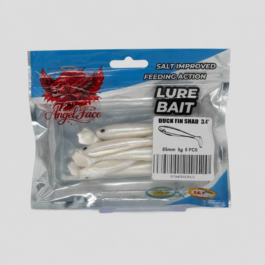 angel様 Angel Face Duck Fin Shad - Metin Çetin Fishing